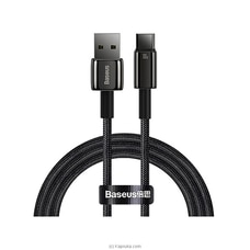 Baseus Tungsten Gold 100W Fast Charging USB to Type-C Cable Buy Baseus Online for specialGifts