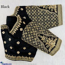 Heavy Embroidery saree jacket black Buy Amare Online for specialGifts
