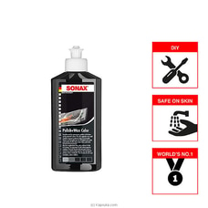 SONAX Polish Wax Color Black Contents 250ml at Kapruka Online