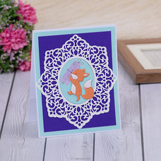 Gifting Fox Reusable Pocket Card, Handmade Greeting Card Buy Greeting Cards Online for specialGifts