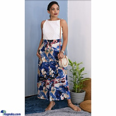 Delimma Blue Skirt Buy curves and collars Online for specialGifts
