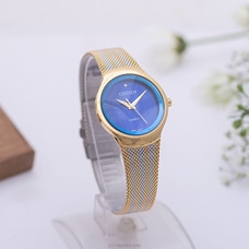 Citizen Ladies Blue Dial Gold Watch Buy Citizen  Online for specialGifts