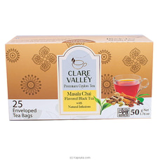 CLARE VALLEY MASALA CHAI BLACK TEA 50g ( 25 TEA BAGS ) at Kapruka Online