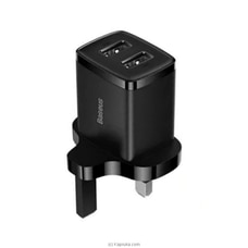Baseus Compact 10.5W UK 2U USB Travel Charger  By Baseus  Online for specialGifts