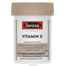 Swisse Ultiboost Vitamin D 60 Caps at Kapruka Online