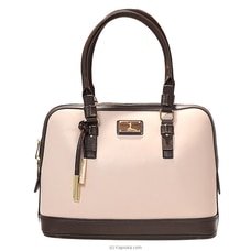 Libera Genuine Premium Top-Grain Leather Ladies Handbag - Rose Gold GBL - 1004 at Kapruka Online
