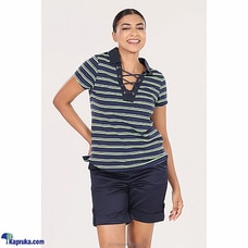 Neck Cross Binding Knit T-shirt MT 177 at Kapruka Online