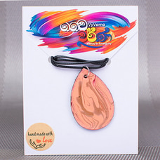 VyVarna Wooden pendant with cotton chord  Online for specialGifts