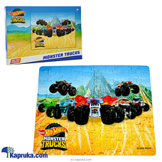 Panther Hotwheels Monster Truck Puzzle 100pcs  Online for specialGifts