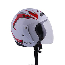 HHCO Helmet AC-RIFFEL White and Red - 0202 Buy Automobile Online for specialGifts