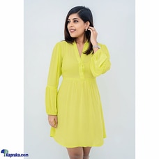 Cleo Neon Mini Dress- Yellow Buy JoeY Online for specialGifts