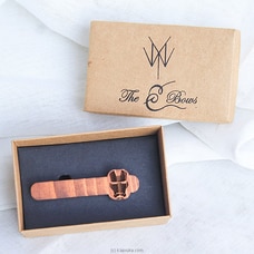 Smart Men`s Wood Tie Clip -unique And Fashionable Men`s Wooden Tie Pin-tie Clip For Business Wedding Formal Occasions ANNIVERSARY at Kapruka Online