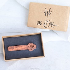 Smart Men`s Wood Tie Clip -unique And Fashionable Men`s Wooden Tie Pin-tie Clip For Business Wedding Formal Occasions ANNIVERSARY at Kapruka Online