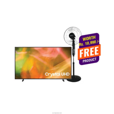 Samsung 55 Inch 4K UHD Smart TV (UA-55AU8100) with Free Innovex Stand Fan (ISF-009)  By Samsung|Innovex|Browns  Online for specialGifts