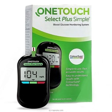 ONE TOUCH SELECT PLUS SIMPLE METER BLOOD GLUCOSE MONITORING SYSTEM at Kapruka Online