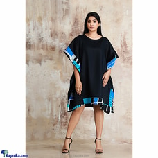 Paper Linen Poncho with Printed Strip Buy INNOVATION REVAMPED Online for specialGifts