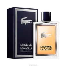 L`Homme Lacoste Eau de Toilette for Men 100ml Buy Online perfume brands in Sri Lanka Online for specialGifts