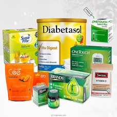 Good Health Hamper With Vitamins And Glucomeater, Gift For Mom, Father, Sugar Free Buy Pharmacy Items Online for specialGifts
