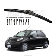 NISSAN-MARCH, Original METO Soft front wiper blade pair (2pcs) - MFC-NIS-3 Buy Automobile Online for specialGifts