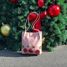 Artificial Flower Design Shoulder Square girls Bag Adjustable Strap Shoulder Handbags Lady Buy OCKULT Online for specialGifts