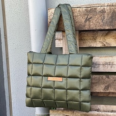 Green Quilted Ladies,Shoulder,Square girls Bag Buy OCKULT Online for specialGifts