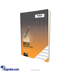 PROMATE A4 MUSIC MANUSCRIPT 64P -BPFG0179  Online for specialGifts