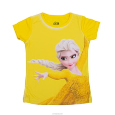 Frozen kids T-shirt-yellow at Kapruka Online