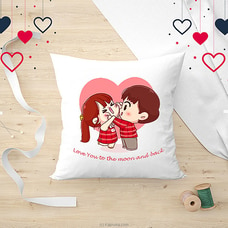 Love-You-to-the-moon-and-back Huggable Pillow - Gift For Her, Gift For Valentine at Kapruka Online