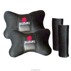 Suzuki Head Rest with Seat Belt covers - 2pc - CM-IA-016 Buy Automobile Online for specialGifts