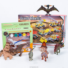 Dino mania Toy and Craft Gift set, birthday gift for kids, boys at Kapruka Online