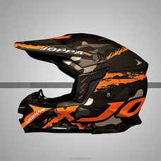 Beon Joppa Orange and Black Free Size Helmet - B602 Buy Automobile Online for specialGifts
