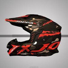 Beon Joppa Red and Black Free Size Helmet - B602 Buy Automobile Online for specialGifts