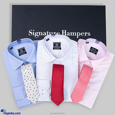 It`s a man business  Gift Set-Three Shirts-Three Ties Buy SIGNATURE Online for specialGifts