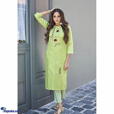 READYMADE Pure Khadi Cotton Straight cut kurtas -KURTI TOP ONLY-003 Buy Qit Online for specialGifts