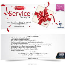 Carepoint Vehicle Service Packages Rs. 16000/-  Online for specialGifts