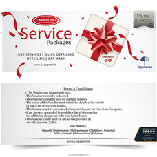 Carepoint Vehicle Service Packages Rs. 36000/-  Online for specialGifts