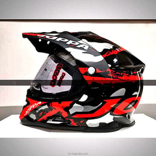 Beon Joppa Black And Red Free Size Helmet - Beon Joppa V at Kapruka Online