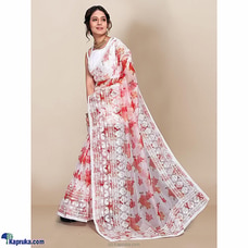 Premium Organza  fabric with Digital Printed Saree Buy AMARE Online for specialGifts