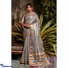 Soft Linen Tissue Silk Saree-01 Buy AMARE Online for specialGifts