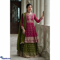 GEORGETTE WORK EMBROIDERY LEHENGA-01 Buy Qit Online for specialGifts