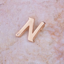 Alankara 18kt Pink Gold Letter Pendant With One Diamond 0.01 Vvs1/G (Ajp12755) Buy ALANKARA Online for specialGifts