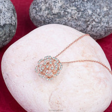 Alankara 18kt Rose Gold Diamond Pendant Only 0.10 Carat Vvs1/G (A1597) Buy ALANKARA Online for specialGifts