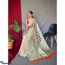 PURE MUSHROOM SILK MX SAREE-01 Buy AMARE Online for specialGifts