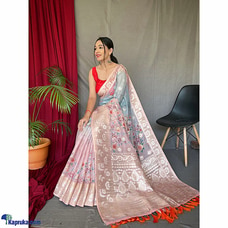 PURE MUSHROOM SILK MX SAREE-03  By AMARE  Online for specialGifts