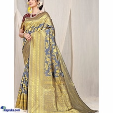 Pure silk saree with Pure gold Jari wewing work-02 Buy AMARE Online for specialGifts