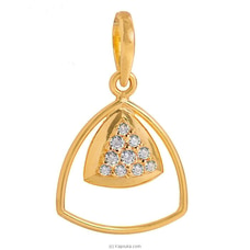 Vogue 22K Gold Pendant Set With 10 (c/z) Round Buy VOGUE Online for specialGifts