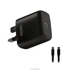 Green Lion Compact Wall Type-C 20W Wall Charger with Type-C to Lightning Cable Buy Green Lion Online for specialGifts