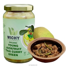 Wichy Organic Young Jackfruit Curry Green - 350g - Canned Food at Kapruka Online