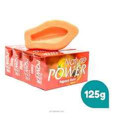 NATURE POWER PAPAYA AURA BEAUTY SOAP - 125G Buy NATURE POWER Online for specialGifts