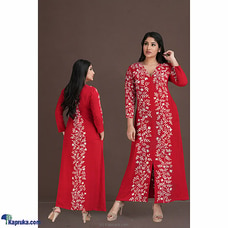 Rayon Batik Floral Vines Dress Buy INNOVATION REVAMPED Online for specialGifts